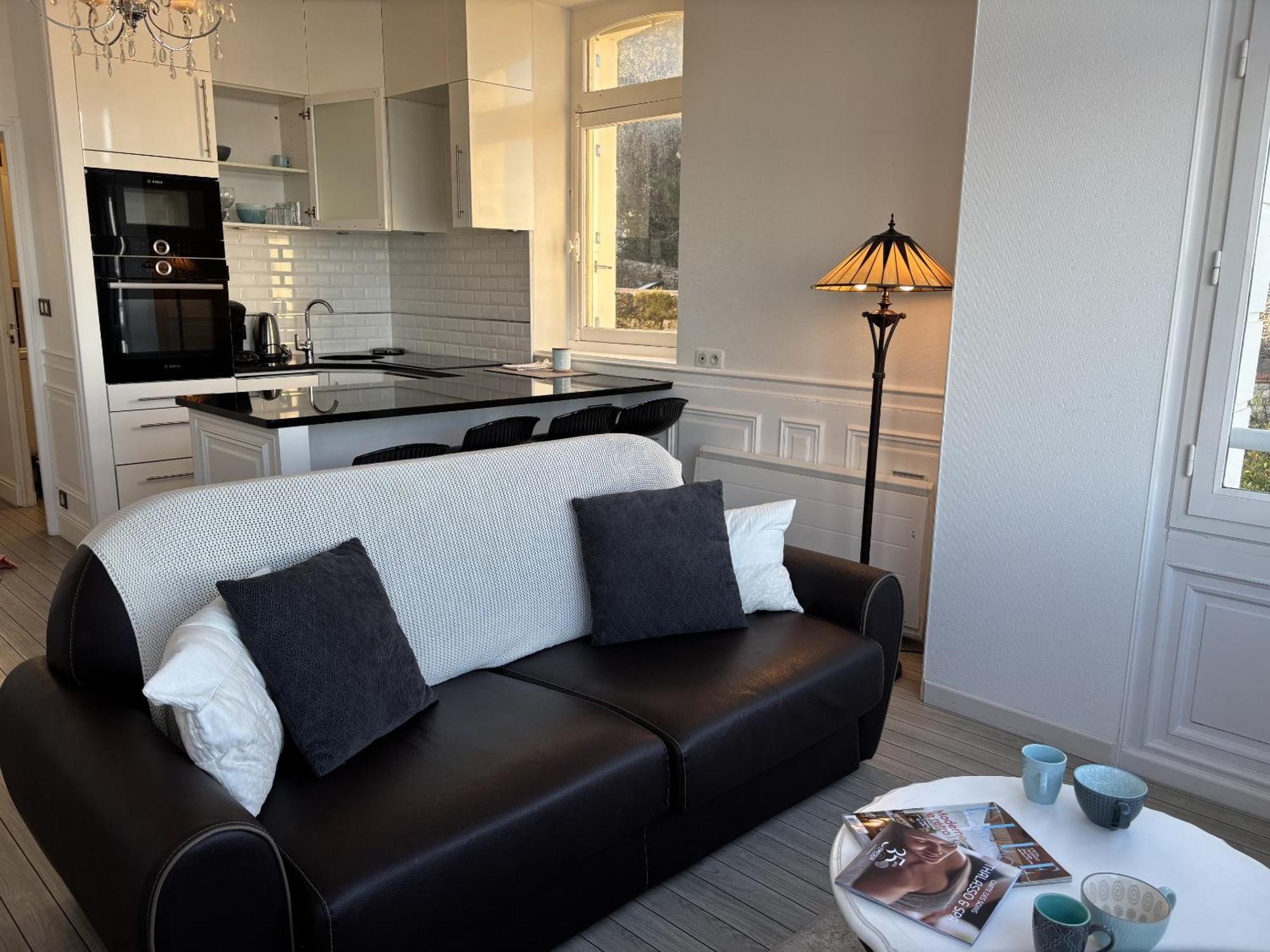 Villa Xixe Vue Mer Dinard Rum bild