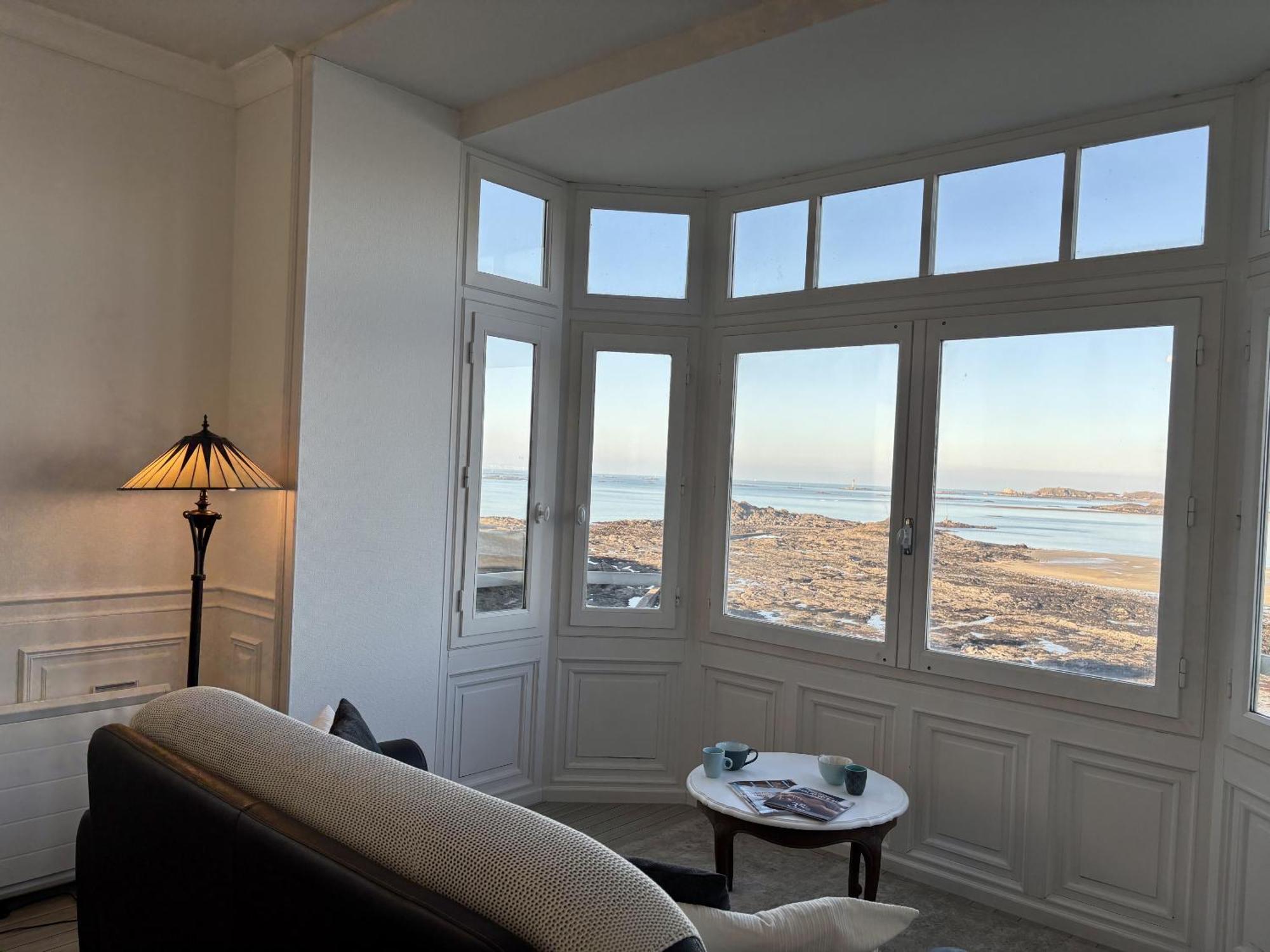 Villa Xixe Vue Mer Dinard Exteriör bild